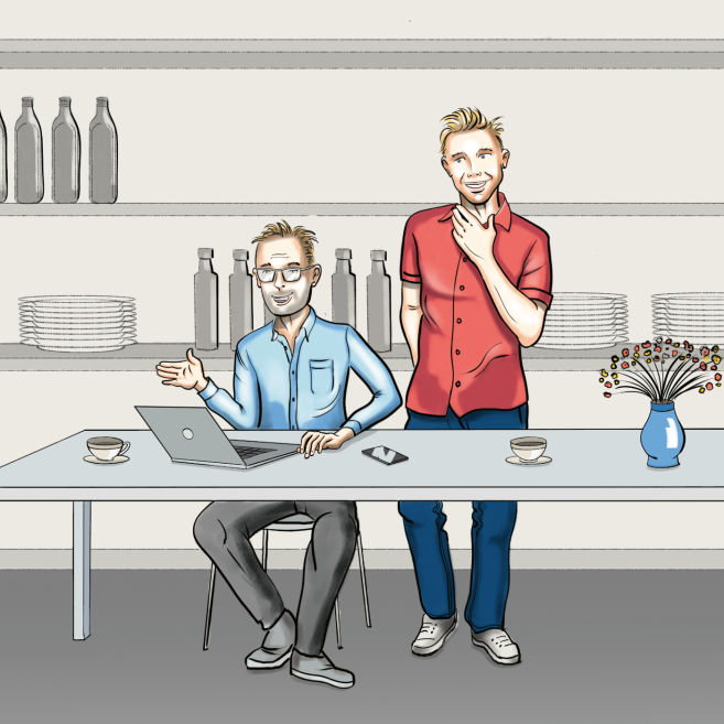 Illustration für Buchcover