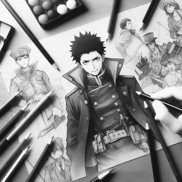 Lebendige Roman-Charaktere